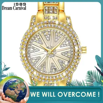 DreamCarnival 1989 Full Crystals Fashion Ladies Watch for Women 3 Hands Stones Dial Alloy Bracelet Factory Direct Sale A8280B
DreamCarnival 1989 Full Crystals Fashion Ladies Watch for Women 3 Hands Stones Dial Alloy Bracelet Factory Direct Sale A8280B
