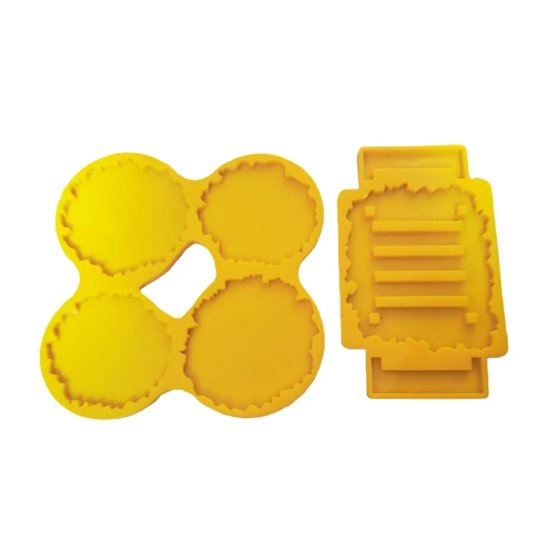DIY Crafts Decorations Making Tools Cup Mat+Holder Silicone Mould Kit Coaster+Stand Epoxy Resin Mold Set
DIY Crafts Decorations Making Tools Cup Mat+Holder Silicone Mould Kit Coaster+Stand Epoxy Resin Mold Set