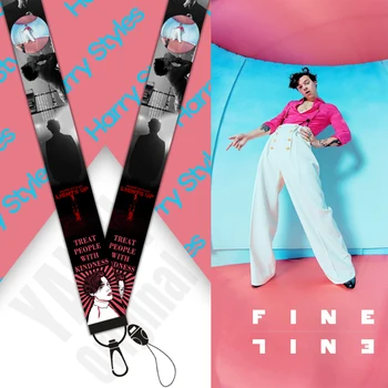 20pcs/lot Harry Styles Mobile Phone Lanyard Key Chain Creative Clip Badge Hang Rope Customizable Neck Strap Lanyards S241
20pcs/lot Harry Styles Mobile Phone Lanyard Key Chain Creative Clip Badge Hang Rope Customizable Neck Strap Lanyards S241