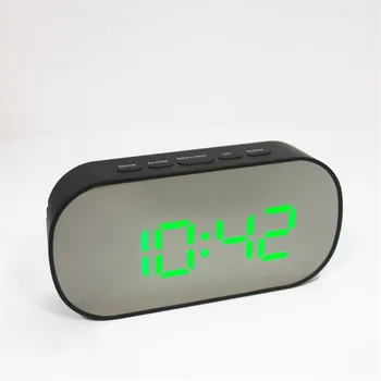 Digital LED Alarm Clock Time Snooze Temperature Display Round Oval Shape Led Mirror Clock for Bedrooms Home Decoration
Digital LED Alarm Clock Time Snooze Temperature Display Round Oval Shape Led Mirror Clock for Bedrooms Home Decoration