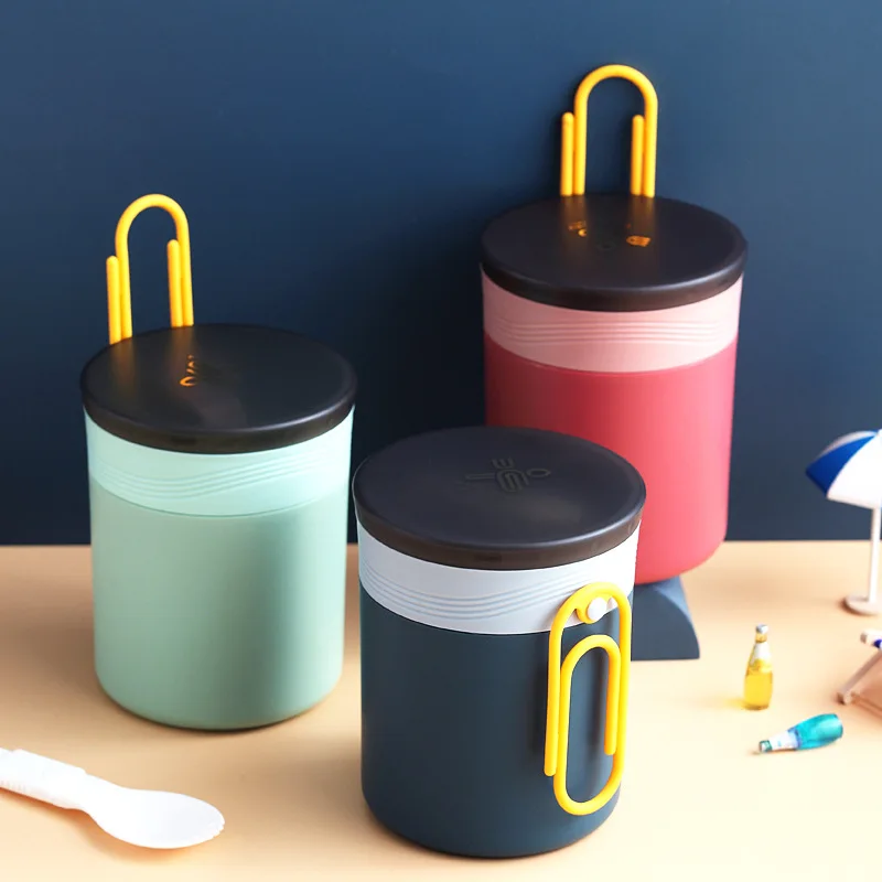 450ML Leakproof Lunchbox Single Wall Stainless Steel Food Thermos for Picnic School Kids Thermos Lunch Box Food Soup Containers
450ML Leakproof Lunchbox Single Wall Stainless Steel Food Thermos for Picnic School Kids Thermos Lunch Box Food Soup Containers