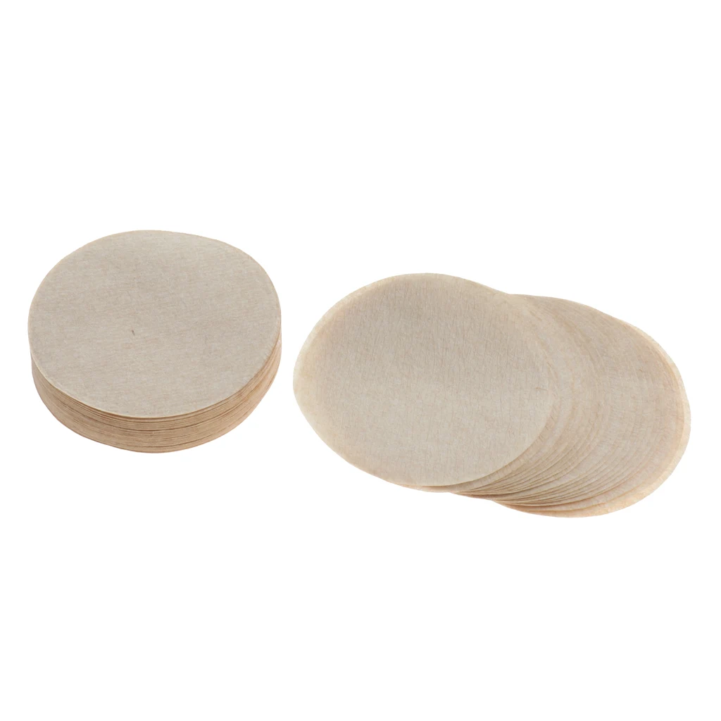 Baoblaze 100 Replacements Unbleached Brown Paper Coffee Disposable Filters Baoblaze 100 Replacements Unbleached Brown Paper Coffee Disposable Filters