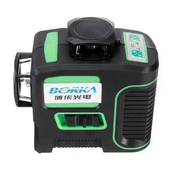 Laser Level 3D 12 Lines Green Light Waterproof Auto Self Leveling 360° Rotary Cross Measure US Plug Charging Measuring Tool
Laser Level 3D 12 Lines Green Light Waterproof Auto Self Leveling 360° Rotary Cross Measure US Plug Charging Measuring Tool