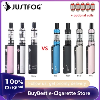 

Hot Sale Original JUSTFOG Q16 Vs JUSTFOG Q16 Pro Starter Kit with 900mAh Battery 1.9ml Tank E-cigarette Vape Kit Vs MINIFIT