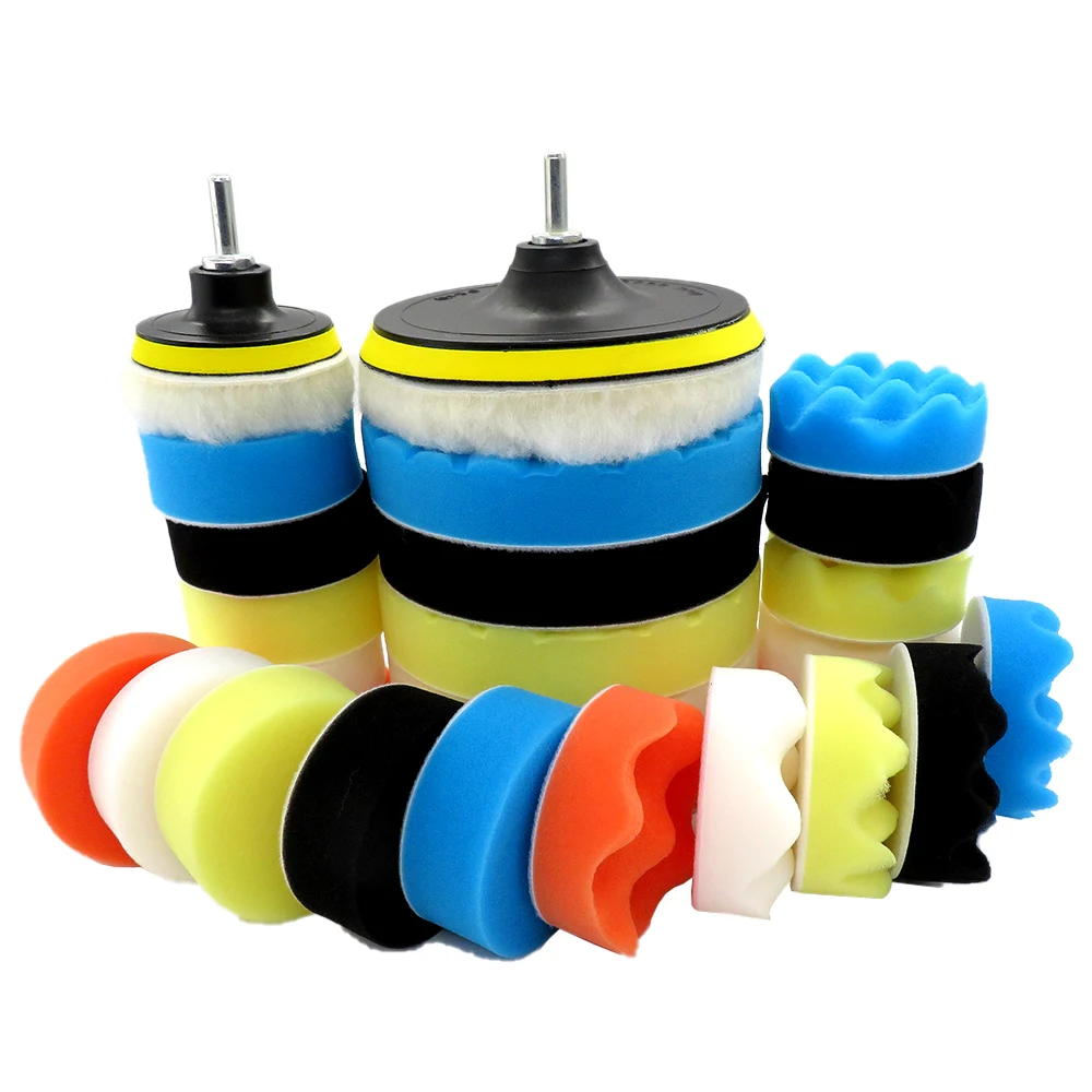 Hurry up! 29Pcs Set 3" 6" Mixed Car Polishing sponge Pads Kit Clean Sponge Waxing Buffing Pad sanding Backer Pad
Hurry up! 29Pcs Set 3" 6" Mixed Car Polishing sponge Pads Kit Clean Sponge Waxing Buffing Pad sanding Backer Pad