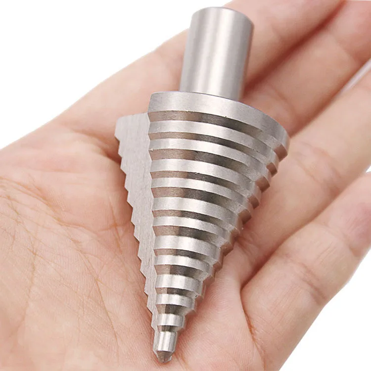 Geoeon 5-35mm HSS Micro Tips Ladder Drill Bit Blacksmith Taper Bit Step Cone Drill Woodworking Tools Drill Bit A93
Geoeon 5-35mm HSS Micro Tips Ladder Drill Bit Blacksmith Taper Bit Step Cone Drill Woodworking Tools Drill Bit A93
