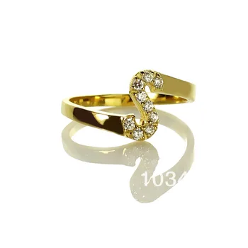 AILIN Gold Color Customized Name Rings Personalized Cut 1 Initial With Birthstone Ring Unique Ring
AILIN Gold Color Customized Name Rings Personalized Cut 1 Initial With Birthstone Ring Unique Ring