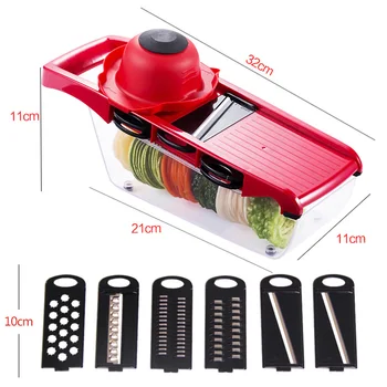 6in1 Multifunctional Vegetable Cutter Adjustable Mandoline Slicer Potato Peeler Carrot Cheese Grater Slicer Kitchen Gadgets
6in1 Multifunctional Vegetable Cutter Adjustable Mandoline Slicer Potato Peeler Carrot Cheese Grater Slicer Kitchen Gadgets