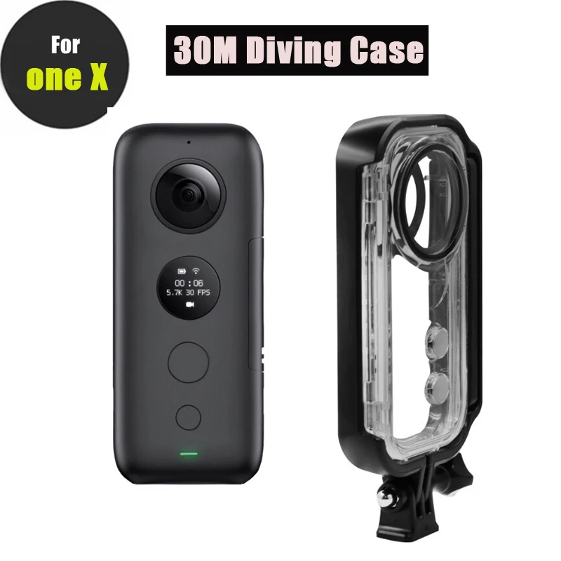 Insta One X Underwater 30M Diving Case For Insta 360 One X Waterproof Housing Box For action instax mini camera Accessores
Insta One X Underwater 30M Diving Case For Insta 360 One X Waterproof Housing Box For action instax mini camera Accessores