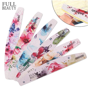 6pc Professional Nail Files Flower Printed Moon Sandpaper Black Buffer Manicure Set 80/100/150/180/240 Washable Nail Tool CH2008
6pc Professional Nail Files Flower Printed Moon Sandpaper Black Buffer Manicure Set 80/100/150/180/240 Washable Nail Tool CH2008