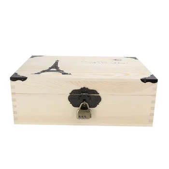 Vintage Wooden Storage Box Burlywood Jewelry Makeup Tool Case File with Lock Elegant Tabletop Jewelry Organizer
Vintage Wooden Storage Box Burlywood Jewelry Makeup Tool Case File with Lock Elegant Tabletop Jewelry Organizer