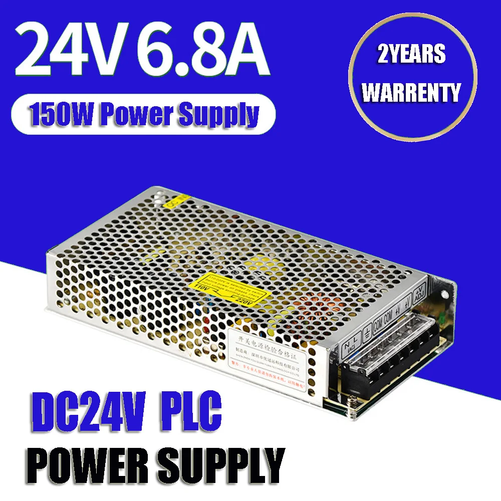 24V 150W PLC Switching Power Supply Source Transformer LED Industrial equipment security monitoring webcam Power supply
24V 150W PLC Switching Power Supply Source Transformer LED Industrial equipment security monitoring webcam Power supply