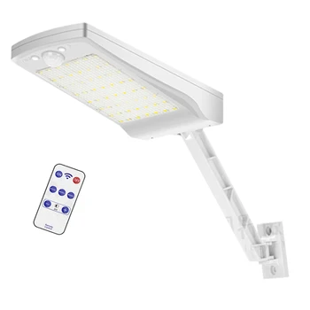 56 LED Solar Light remote control rotate bracket led solar motion sensor light 3 Modes Black White Waterproof Garden gear lock
56 LED Solar Light remote control rotate bracket led solar motion sensor light 3 Modes Black White Waterproof Garden gear lock