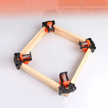 60/90/120 Degrees Right Angle Clamp Clip Quick Fixing Picture Woodworking Photo Frame Reinforcement Positioning Tools
60/90/120 Degrees Right Angle Clamp Clip Quick Fixing Picture Woodworking Photo Frame Reinforcement Positioning Tools