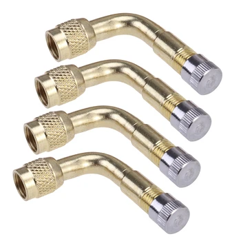 4Pcs Schrader Valve Portable Schrader Valve Stem Schrader Valve Extension Adapter for Vehicle Car
4Pcs Schrader Valve Portable Schrader Valve Stem Schrader Valve Extension Adapter for Vehicle Car