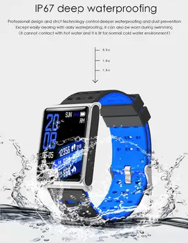 Touch Screen Smart Watch Fitness Tracker Waterproof Heart Rate Monitor Blood Pressure Calories Pedometer Bluetooth Bracelet
Touch Screen Smart Watch Fitness Tracker Waterproof Heart Rate Monitor Blood Pressure Calories Pedometer Bluetooth Bracelet