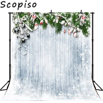 Scopiso Seamless Photography Backdrops Christmas Ornaments with Snow Decoreted on Wood Background Photo Studio Prop
Scopiso Seamless Photography Backdrops Christmas Ornaments with Snow Decoreted on Wood Background Photo Studio Prop