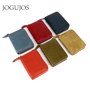 JOGUJOS Designer Genuine Leather Card Women Wallet Cowhide Fashion Ladies Card Holder RFID Wallet ID Credit Card Coin Purse
JOGUJOS Designer Genuine Leather Card Women Wallet Cowhide Fashion Ladies Card Holder RFID Wallet ID Credit Card Coin Purse