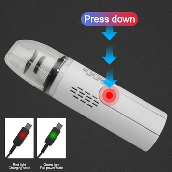 Multifunction Wireless Auto Interior Home Office Dry Wet Handheld ABS Shell Car Vacuum Cleaner Foldable USB Rechargeable
Multifunction Wireless Auto Interior Home Office Dry Wet Handheld ABS Shell Car Vacuum Cleaner Foldable USB Rechargeable
