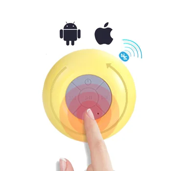 Waterproof Wireless Bluetooth Speaker Bathroom Mini Fashionable Musical Instruments With Suction Cup Built-in Microphone
Waterproof Wireless Bluetooth Speaker Bathroom Mini Fashionable Musical Instruments With Suction Cup Built-in Microphone