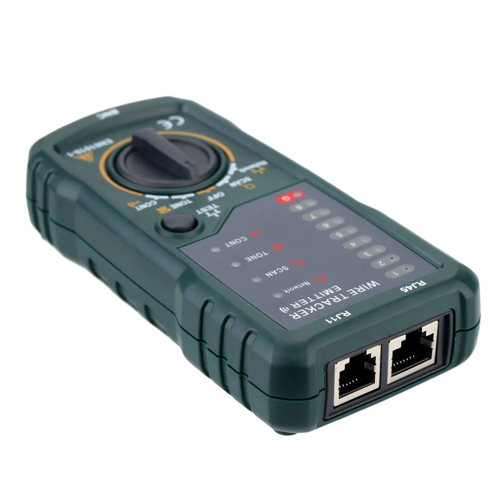 FY868 Multi-function Networking Tools Telephone Network Wire Tracker Hand-held Cable Testing Tool Wire Tester
FY868 Multi-function Networking Tools Telephone Network Wire Tracker Hand-held Cable Testing Tool Wire Tester