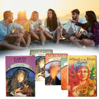 Magic Oracle Cards Earth Magic Read Fate Tarot Card Game For Personal Use Board Game A 48-card Deck And Guidebook Thinking Skill
Magic Oracle Cards Earth Magic Read Fate Tarot Card Game For Personal Use Board Game A 48-card Deck And Guidebook Thinking Skill