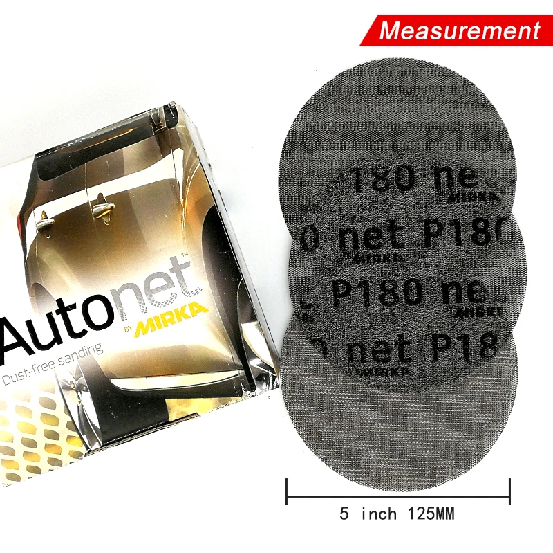 12PCS 5 Inch 125mm Mesh Dust-free Anti-blocking Dry Hook&Loop Sanding Discs Abrasive Sandpaper 80#-320# Car Decorate Paper
12PCS 5 Inch 125mm Mesh Dust-free Anti-blocking Dry Hook&Loop Sanding Discs Abrasive Sandpaper 80#-320# Car Decorate Paper