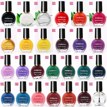 1pc/set Special Nail Polish Color Printing for girls Colorful Nail Art Beauty Long Lasting Waterproof Nail Polish 10ml E049
1pc/set Special Nail Polish Color Printing for girls Colorful Nail Art Beauty Long Lasting Waterproof Nail Polish 10ml E049
