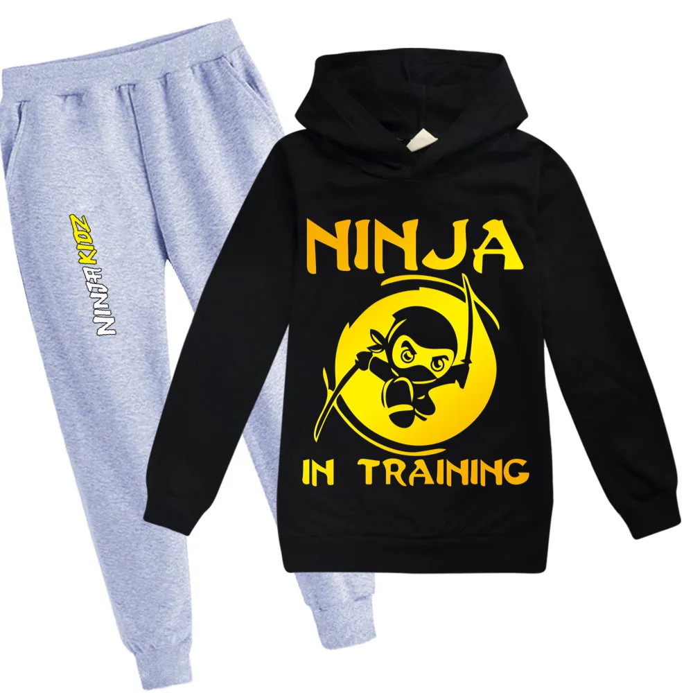 Girls Boys NINJA KIDZ Hoodies Pants 2pcs Set Toddler Kids Autumn Winther Cotton Clothes Suit Children Casual Streetwear Outfit
Girls Boys NINJA KIDZ Hoodies Pants 2pcs Set Toddler Kids Autumn Winther Cotton Clothes Suit Children Casual Streetwear Outfit