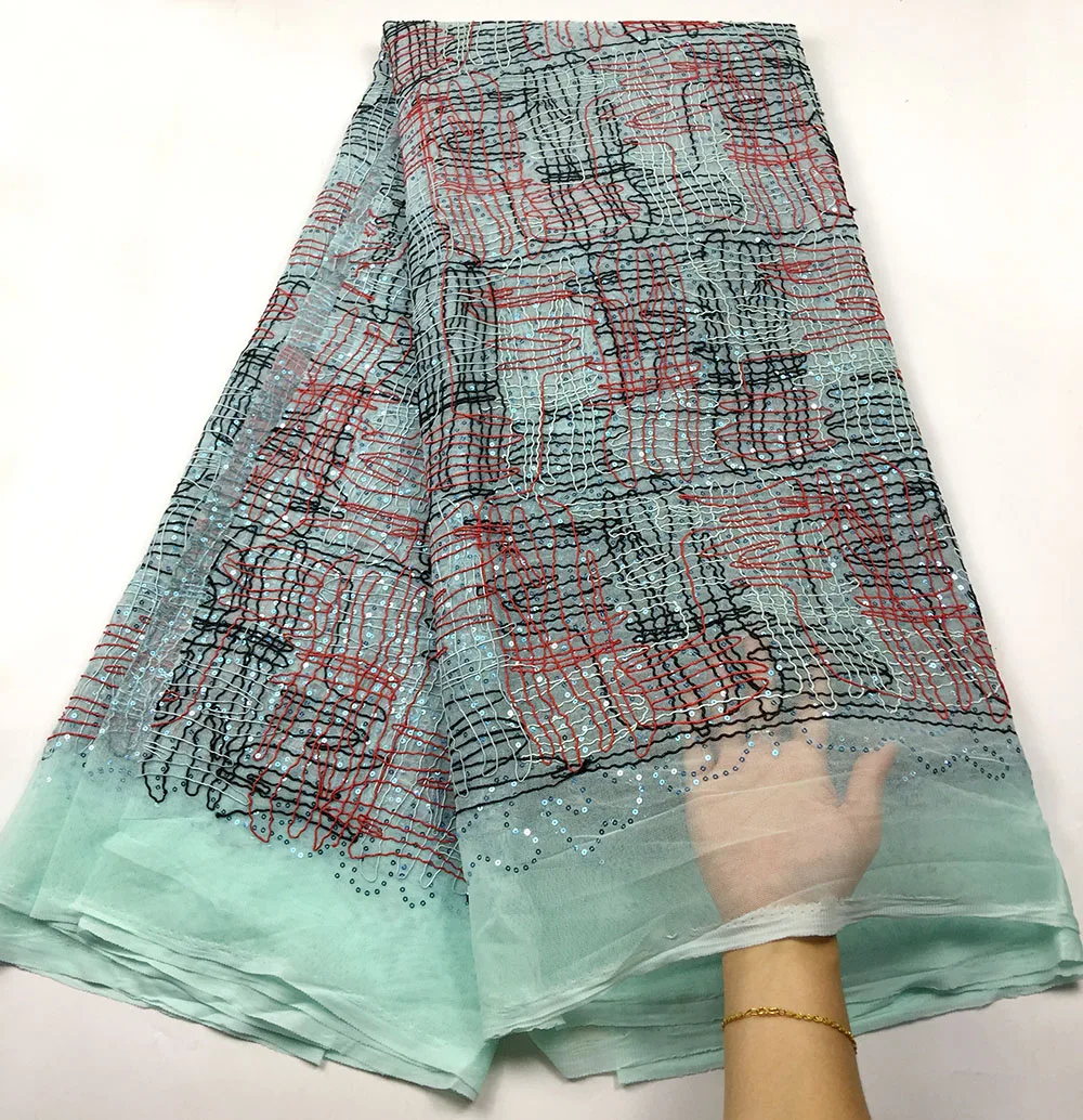 Newest Fashion Design African Bone rope embroidered lace With sequins High Quality French tulle lace fabric for Evening dress
Newest Fashion Design African Bone rope embroidered lace With sequins High Quality French tulle lace fabric for Evening dress