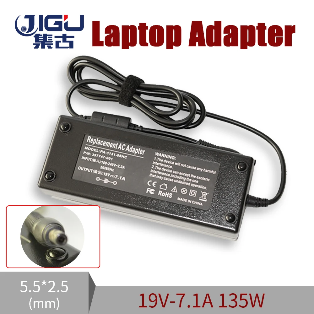 Replacement For Acer 19V 7.1A 5.5*2.5MM 135W Universal Notebook Laptop AC Charger Power Adaptor free shipping
Replacement For Acer 19V 7.1A 5.5*2.5MM 135W Universal Notebook Laptop AC Charger Power Adaptor free shipping
