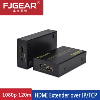 HDMI Extender Over IP/TCP UTP/STP CAT5e/6 Rj45 LAN Network Support 1080p 120m Extension Like HDMI Splitter Transmitter Receiver
HDMI Extender Over IP/TCP UTP/STP CAT5e/6 Rj45 LAN Network Support 1080p 120m Extension Like HDMI Splitter Transmitter Receiver