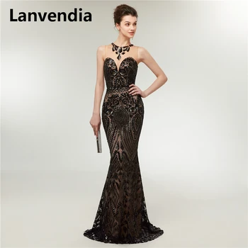 Lanevendia Girls Sequin Long Prom Dresses 2020 Elegant Charming Sparkly Formal Dress for Women
Lanevendia Girls Sequin Long Prom Dresses 2020 Elegant Charming Sparkly Formal Dress for Women