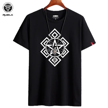 RUELK 2020 Summer Casual Men's Short-Sleeved Personality Five-Pointed Star Printed Round Neck Straight Collar T-shirt Men S-6XL
RUELK 2020 Summer Casual Men's Short-Sleeved Personality Five-Pointed Star Printed Round Neck Straight Collar T-shirt Men S-6XL