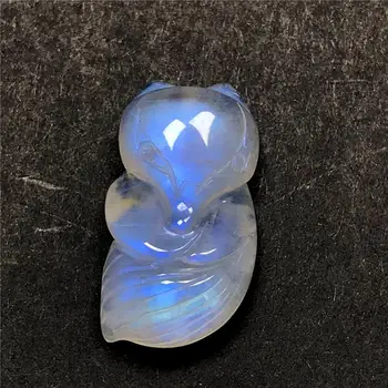 Necklace Pendant Natural Fox Carved Moonstone For Woman Man Crystal 24x13x7mm Beads Love Gift Blue Light Gemstone Jewelry AAAAA
Necklace Pendant Natural Fox Carved Moonstone For Woman Man Crystal 24x13x7mm Beads Love Gift Blue Light Gemstone Jewelry AAAAA