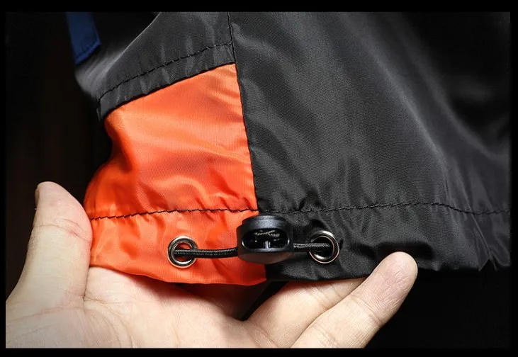 2019 hot sale men's clothing brand men's outdoor waterproof jacket zipper jacket hooded design jacket jacket large size 5XL