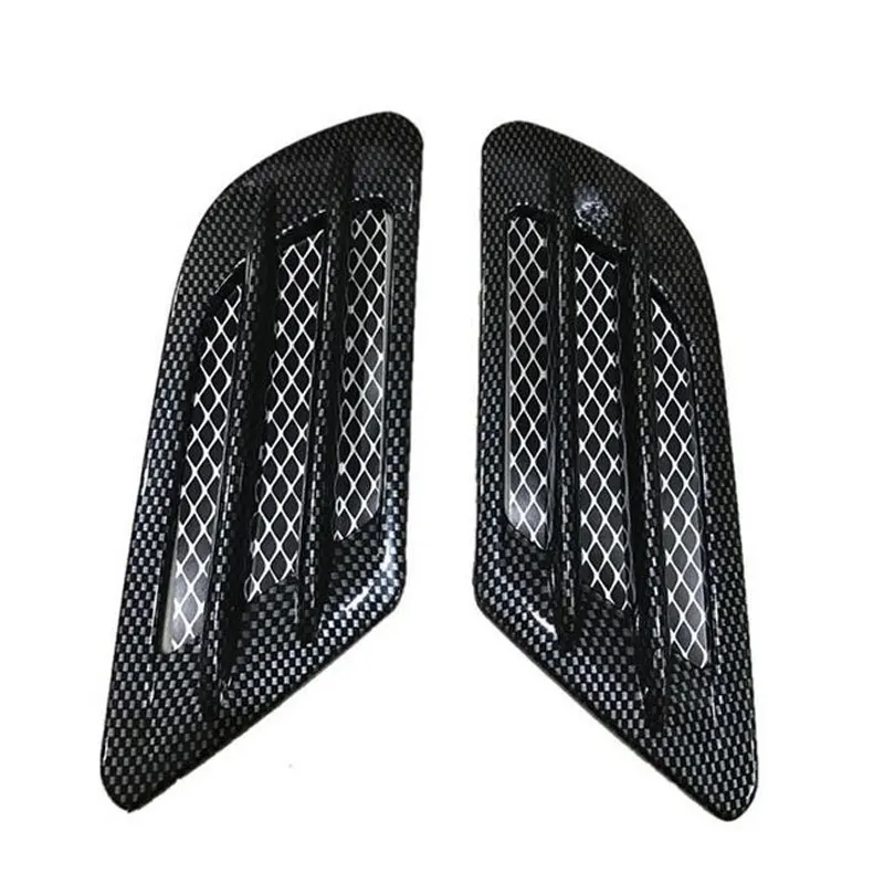 Car Bonnet Cover Carbon Fiber Air Intake Flow Side -Fender Vent Hood Scoop Sticker
Car Bonnet Cover Carbon Fiber Air Intake Flow Side -Fender Vent Hood Scoop Sticker