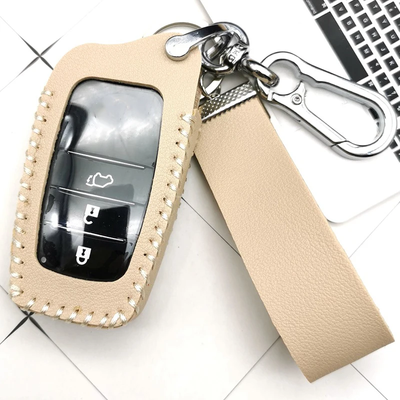 For Toyota Camry Corolla HIGHLANDER RAV4 Smart 2 or 3 Button Car Key Protective Cover Head Layer Cowhide Decorative Cover
For Toyota Camry Corolla HIGHLANDER RAV4 Smart 2 or 3 Button Car Key Protective Cover Head Layer Cowhide Decorative Cover