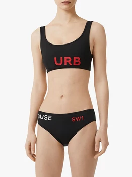 Summer New Fashion Adult Women Female Two-Pieces Letters Sports Bra Swimsuit Swimwear
Summer New Fashion Adult Women Female Two-Pieces Letters Sports Bra Swimsuit Swimwear