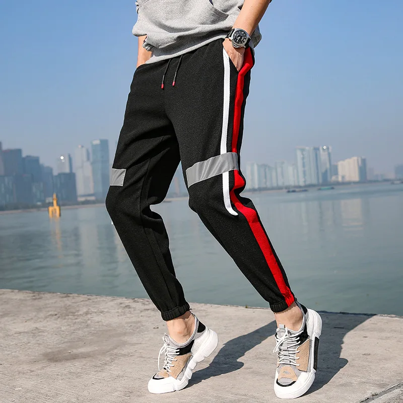 Spring and Autumn New Men's Sports Pants Outdoor Sports Jogging Fitness Training Leisure Nine Points Pants Sweatpants for Men
Spring and Autumn New Men's Sports Pants Outdoor Sports Jogging Fitness Training Leisure Nine Points Pants Sweatpants for Men