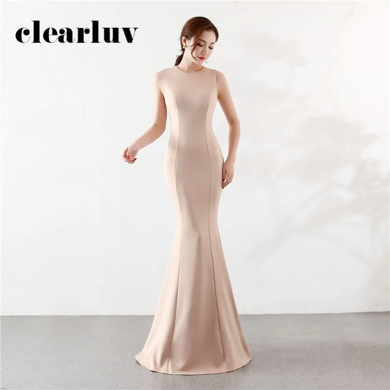 Champagne Evening Dresses Sleeveless Slim Mermaid Dress DX401-1 2020 Plus Size Long Women Elegant Vestidos De Fiesta De Noche
Champagne Evening Dresses Sleeveless Slim Mermaid Dress DX401-1 2020 Plus Size Long Women Elegant Vestidos De Fiesta De Noche