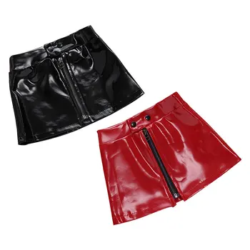 Fashion Baby Kids Girl PU Leather Skirts Autumn Toddler Clothes High Street Mini Skirts Children Baby Girls Clothes 6M-4Y 
Fashion Baby Kids Girl PU Leather Skirts Autumn Toddler Clothes High Street Mini Skirts Children Baby Girls Clothes 6M-4Y