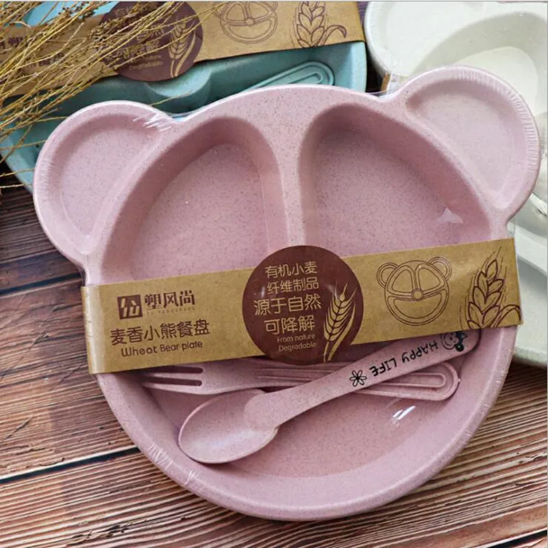 3Pcs/Set Baby bowl+spoon+fork Feeding Food Tableware Cartoon Bear Kids Dishes Eating Dinnerware Anti-hot Training Dinner Plate
3Pcs/Set Baby bowl+spoon+fork Feeding Food Tableware Cartoon Bear Kids Dishes Eating Dinnerware Anti-hot Training Dinner Plate