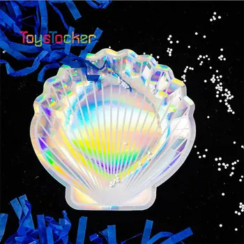 Disposable Party Tableware Set Shell Form Laser Paper Plates Cups Kids Birthday Wedding Party Decoration Xmas Supplies
Disposable Party Tableware Set Shell Form Laser Paper Plates Cups Kids Birthday Wedding Party Decoration Xmas Supplies