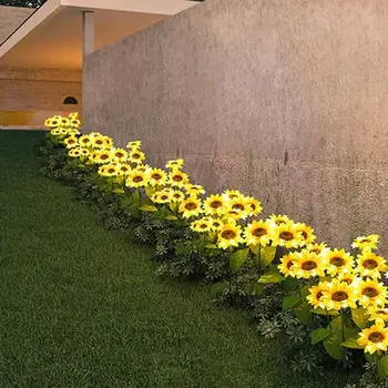 Energy Saving Solar Solar Lawn Lamp Solar Sunflower Light Waterproof Courtyard Decoration Garden IP66 Beautiful 66*15 Cm
Energy Saving Solar Solar Lawn Lamp Solar Sunflower Light Waterproof Courtyard Decoration Garden IP66 Beautiful 66*15 Cm