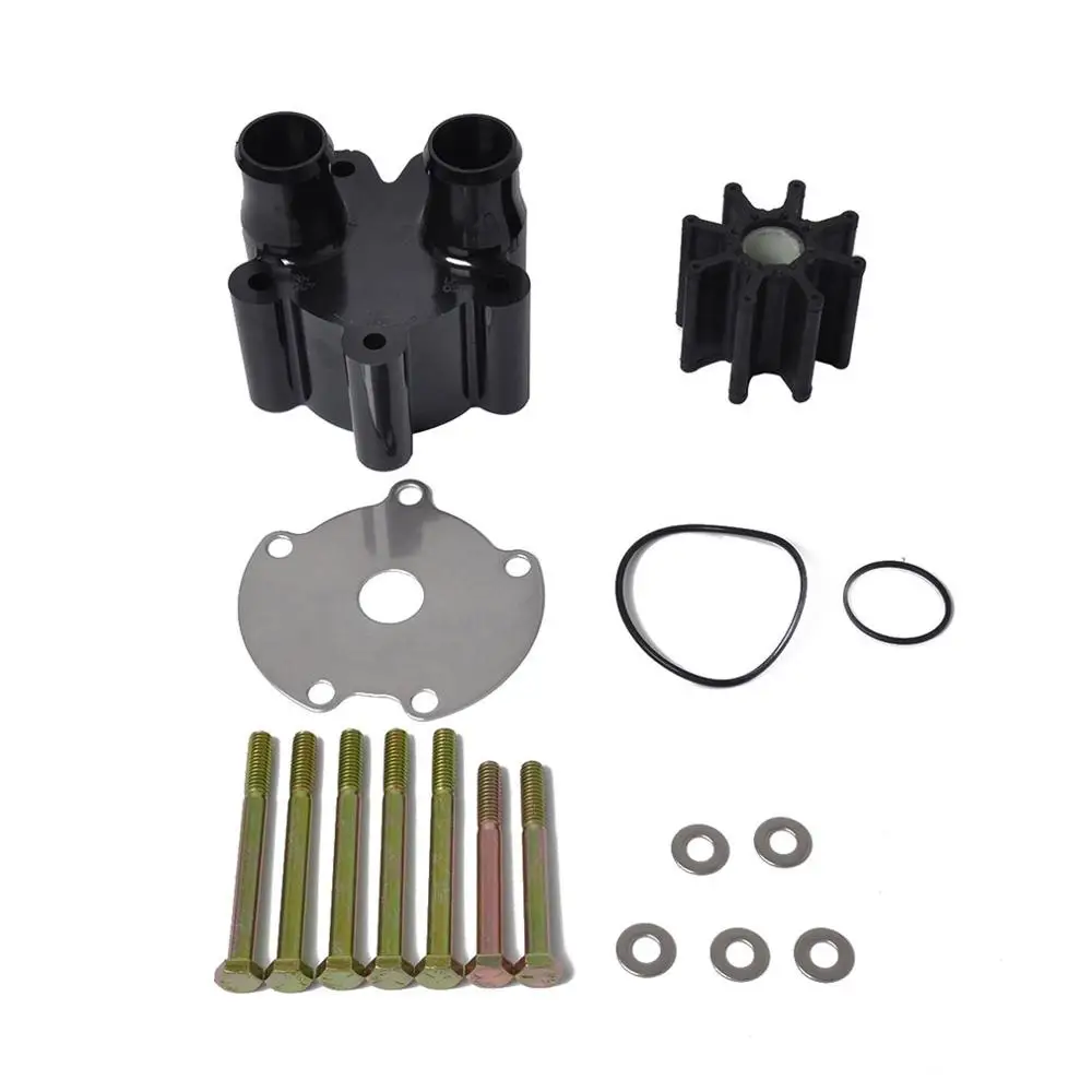 Water Pump Impeller Repair Kit Housing Rubber + Metal 6 Blades Boat Parts for Mercruiser Bravo 46-807151A14 18-3150
Water Pump Impeller Repair Kit Housing Rubber + Metal 6 Blades Boat Parts for Mercruiser Bravo 46-807151A14 18-3150