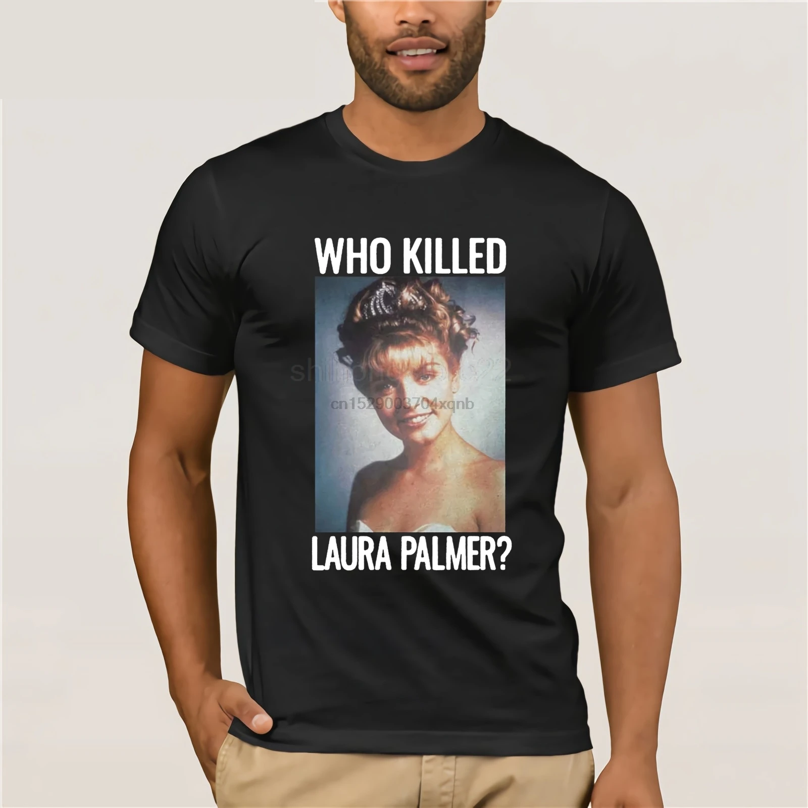 Twin Peaks Who Killed Laura Palmer Mens Graphic T Shirt.webp