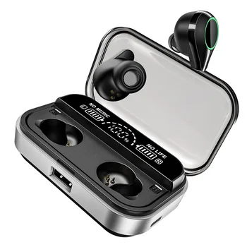 Touch Control IPX7 Wireless Earbuds Waterproof Digital Display Bluetooth 5.0 Power Bank TWS Stereo Mini Large Capacity Workouts
Touch Control IPX7 Wireless Earbuds Waterproof Digital Display Bluetooth 5.0 Power Bank TWS Stereo Mini Large Capacity Workouts
