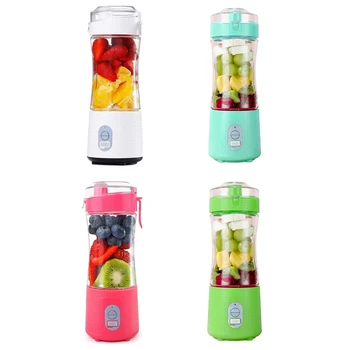 Portable Blender, Personal Size Blender Smoothies and Shakes USB Rechargeable Juicer Cup with 6 Powerful Blades
Portable Blender, Personal Size Blender Smoothies and Shakes USB Rechargeable Juicer Cup with 6 Powerful Blades
