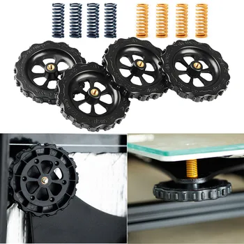 4pcs Solid Practical Heatbed Kit Replacement Flat Bed Spring Compression Plastic 3D Printer Leveling Nut For CR 10 Ender 3
4pcs Solid Practical Heatbed Kit Replacement Flat Bed Spring Compression Plastic 3D Printer Leveling Nut For CR 10 Ender 3